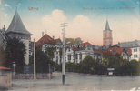 Schleiz Ansichtskarte / Postkarte / Schleiz / Partie an der Kaiser Wilhelm- u. ... -