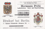Rixdorf/Berlin Sammelbilder / Serie II Österreich Schlesien / Serie II Sardinien /Hermann Protz -