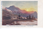 Pettnau/Wien/Österreich Hütten / Wiener Künstler-Postkarte / Philipp & Kramer / Schutzhäuser d. ... -