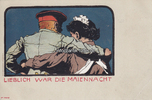 Deutsches Reich Ansichtskarte / Künstlerkarte/ H. Roth / Lieblich war die Maiennacht -