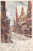 Heilbronn Ansichtskarte / Künstlerkarte / Litho / Heilbronn / Kirchbrunnen Strasse -
