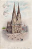 Köln Ansichtskarte / Litho / Halt gegen das Licht / Gruss aus Köln a/Rh. / Kölner Dom -