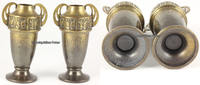 Deutsches Reich / Geislingen 1909-1914 Paar Vasen / Amphoren / Jugendstil / WMF, Württembergische Metallwarenfabrik 2