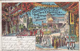  1898 Berlin Ansichtskarte / Litho / Gruss aus Kiralfy`s Constantinopel / Circus Renz, .. 3