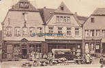 St. Wendel / Saar Ansichtskarte / Postkarte / Häuser mit Bekenntnisprüchen am Domplatz von ... -