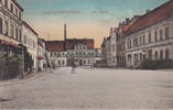Vetschau Ansichtskarte / Postkarte / Gruß aus Vetschau. / Am Markt. -