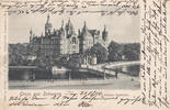 Schwerin Ansichtskarte / Postkarte Gruss aus Schwerin. Schloss,Stadtseite. -
