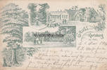 Karlsburg / Kiel 1904 Ansichtskarte / Postkarte / Gruss aus Karlsburg bei Kiel. 2