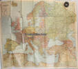 Europa Eduard Gaeblers geographisches Institut/Gesamtkarte von Europa mit 16,000 Namen -