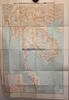 Siam / Burma / Laos / Frankreich Karte der katholischen Missionen von Siam, Burma und Laos -
