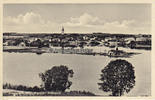 Nikolaiken / Mikotajki / Ostpreußen Ansichtskarte / Postkarte / Nikolaiken, Ostpr. Insel mit Teilansicht -