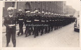 Bundesrepublick Deutschland Fotokarte / Aufmarsch der Polizei -