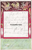 Deutsches Reich Ansichtskarte / Postkarte / Jugendstil -
