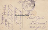 Deutsches Reich / Kiel / Holtenau 1918 Ansichtskarte / Postkarte / Mit Briefstempel Seeflugstation Holtenau 2-3