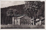 Breitenbrunn / Erzgebirge / Breitenhof Ansichtskarte / Postkarte / Erholungsheim Breitenhof der Fa. Kübler und... -