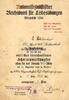 Drittes Reich / Dessau Urkunde / Nationalsozialistischer Reichsbund für Leibesübungen / Kriegsjahr 1942 -
