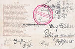  1916 Zeebrügge / Brügge / Belgien Ansichtskarte / Postkarte / Künstlerkarte / mit Briefstempel und Feldpoststempel 3