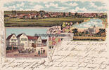 Büdesheim / Wetterau / Schöneck Ansichtskarte / Postkarte / Litho / Gruss aus Büdesheim / Wetterau / Schloss /.. -