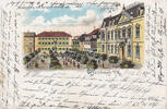 Offenbach a./M. Ansichtskarte / Postkarte / Litho / Offenbach a./M. / Alicenplatz mit Krieger-.. -