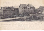 Bebra Ansichtskarte / Postkarte / Gruss aus Bebra. / Blick vom Bahnhof. -
