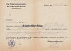 Bochum Der Oberbürgermeister der Gauhauptstadt Bochum / Kriegsschädenamt -