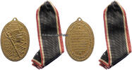 Deutsches Reich Kriegsdenkmünze 1914/18 / Reichskriegerbund Kyffhäuser(Deutsche Landeskrieger-. -