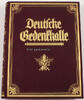 Deutsches Reich Pflugk- Harttung / Haefcke / Helmolt / Deutsche Gedenkhalle / Bilder aus der ... -