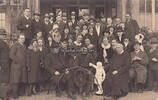 Deutsches Reich Fotokarte / Gruppenfoto / Schornsteinfeger / Geistlicher -