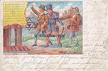 Deutsches Reich Ansichtskarte / Postkarte / Handwerk / Es zogen drei Burschen wohl ... -