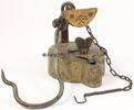 Deutsches Reich / Bochum Bergbau / Froschlampe / Öllampe / Grubenlampe / Glück-Auf / Wilhelm Seippel -