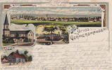 Germershausen / Rollshausen O.J. Ansichtskarte / Postkarte / Litho / Gruss aus Germershausen / Total-Ansicht / .. 2-3
