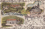  1906 Vicht / Stolberg Ansichtskarte / Postkarte / Litho / Gruss aus Vicht / Restaurant Stiel / ... 2
