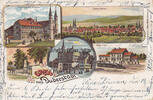 Duderstadt Ansichtskarte / Postkarte / Litho / Gruss aus Duderstadt / Ursulinerin-Kloster -
