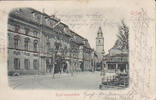 Erfurt Ansichtskarte / Postkarte / Prägekarte mit Goldlinien / Erfurt / ... -