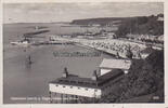Sassnitz / Saßnitz / Rügen 1937 Ansichtskarte / Postkarte / Ostseebad Sassnitz A. Rügen, Hafen und Strand 2-3