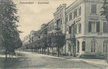 Franzensbad / Františkovy Lázně / Tschechien Ansichtskarte / Postkarte / Franzensbad - Parkstrasse -