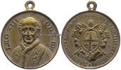  1887 Italien / Vatikan Tragbare Medaille / Papst Leo XIII (1878-1903) / Zur Erinnerung a. d. 50jähr... ss
