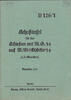 Drittes Reich Schußtafel für das Schießen mit M. G. 34 auf M. G. = Lafette 34 (s.S.=Munition) -