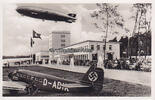 Frankfurt am Main Ansichtskarte / Postkarte / Flug- und Zeppelin-Hafen - Gaststätten Frankfurt... -