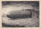 Friedrichshafen / Bodensee / Baden - Württemberg Ansichtskarte / Postkarte / Zeppelin / L Z 127, Aufstieg in Friedrichshafen... -