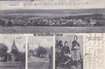 Dornholzhausen / (Wetzlar - Land) / Langgöns Ansichtskarte / Postkarte / Totalansicht / Kriegerdenkmal 1914-18 / Kirche.... -