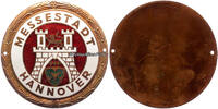 Hannover Automobilplakette / Messestadt Hannover -