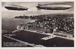 Friedrichshafen / Bodensee / Baden - Württemberg Ansichtskarte / Postkarte / Die Luftriesen D. - L. Z. 127 Graf Zeppelin und... -