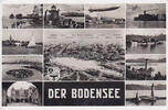Bodensee Ansichtskarte / Postkarte / Zeppelin / Der Bodensee -