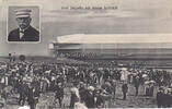 Deutsches Reich Ansichtskarte / Postkarte / Graf Zeppelin mit seinem Luftschiff -