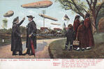Deutsches Reich / Schwarzwald Ansichtskarte / Zeppelin / Bilder aus dem Volksleben des Schwarzwalds -