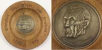 Bundesrepublik Deutschland Teller mit Plakette zum 100. Geburtstag von Konrad Adenauer -