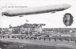  1909 Frankfurt a. Main Ansichtskarte / Postkarte  /  Intern. Luftschiffahrt-Ausstellung / Z III über 2-3