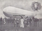  1909 Frankfurt a. Main Große Ansichtskarte / Postkarte  / Drucksache / Zeppelin s Landung auf der Ila.. 2-3