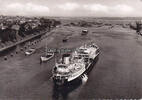 1961 Ansichtskarte / Postkarte / Kiel - Nord - Ostsee Kanal / Schleusen Hollenau 2-3